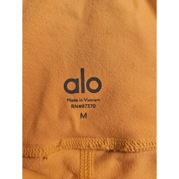 ALO Yoga Leggings Elevate womens size M Sherbert Orange Athleisure - Picture 5 of 8